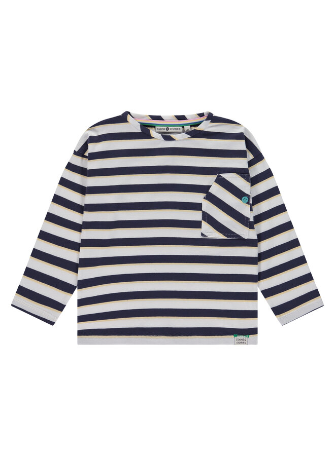 Stains & Stories - Boys t-shirt long sleeve – cloud