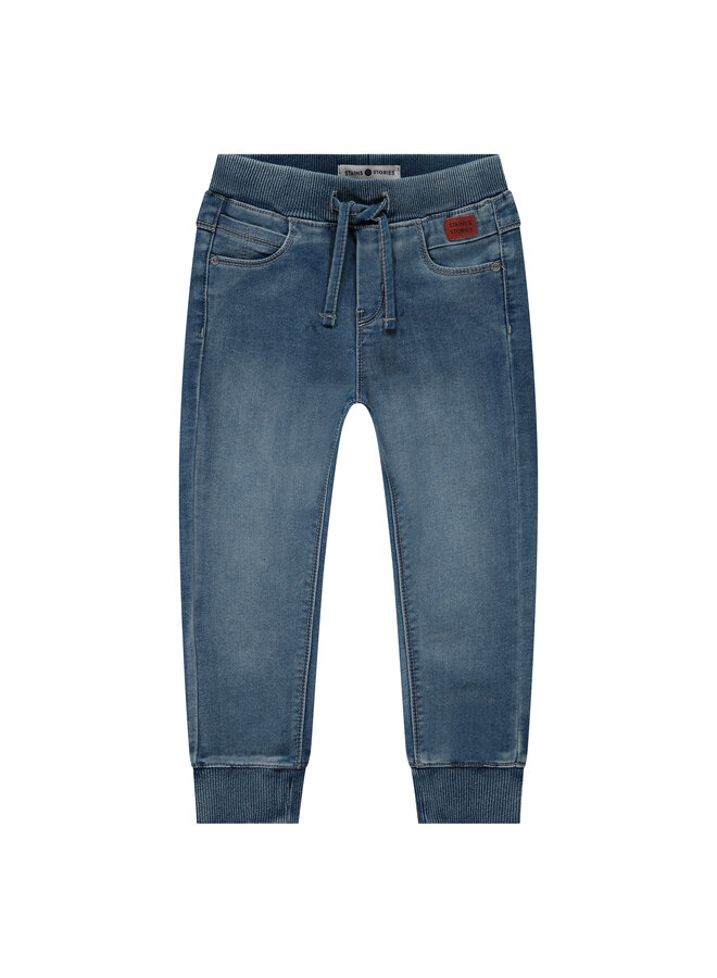 Stains & Stories - Boys jogg denim – heavy blue denim