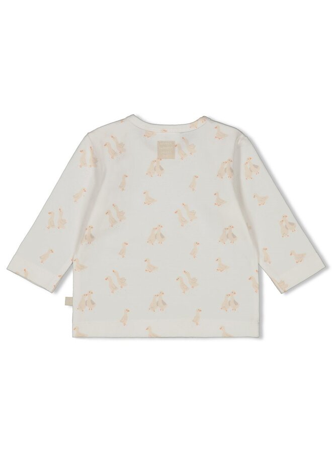 Feetje - Longsleeve AOP - Little Duck – offwhite