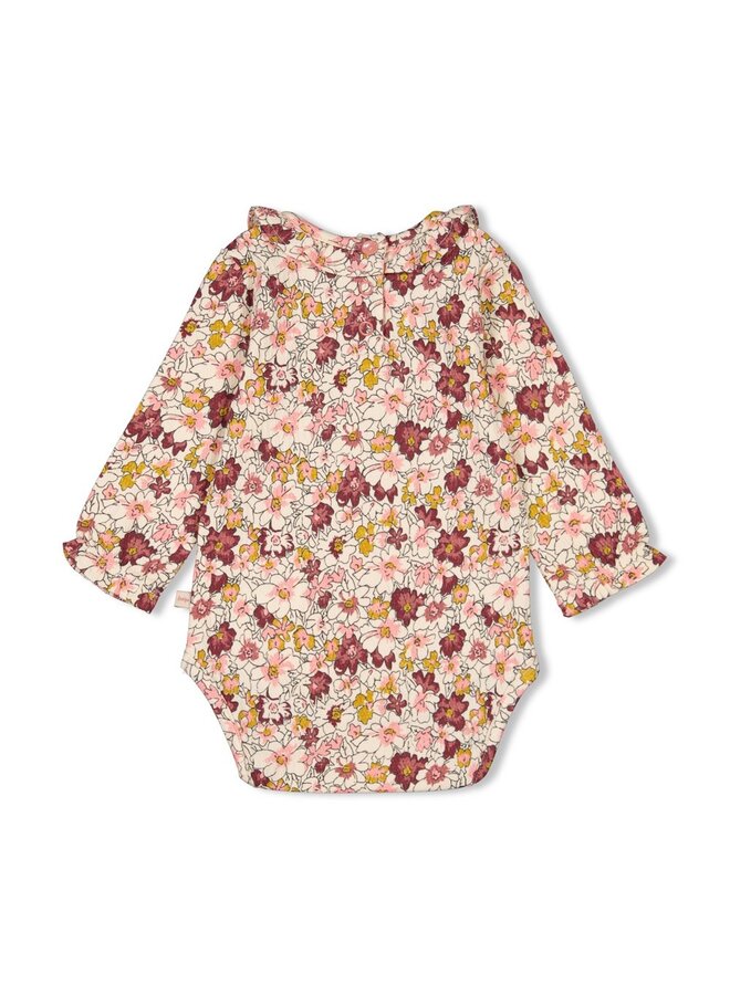 Feetje - Romper AOP - Wild Flowers – roze