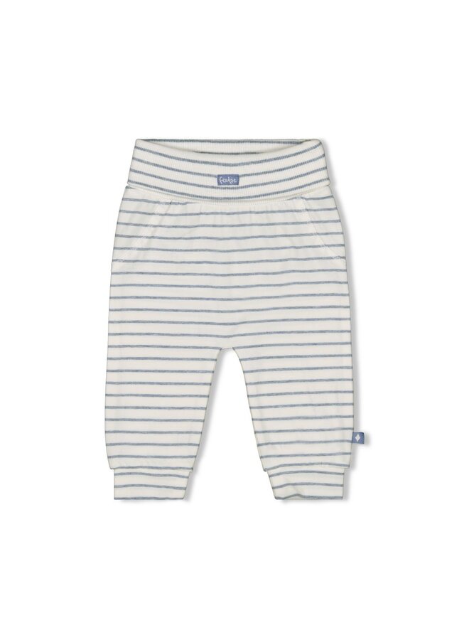 Feetje - Broek streep – A-Roarable – indigo melange