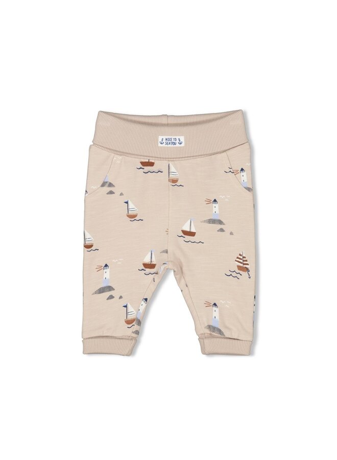 Feetje - Broek AOP - Let's Sail – zand