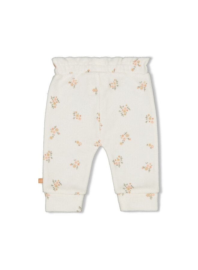 Feetje - Broek AOP - Bloom With Love – offwhite