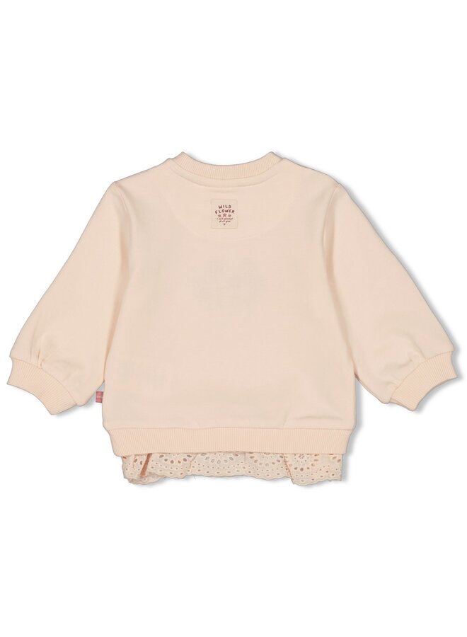 Feetje - Sweater - Wild Flowers – offwhite