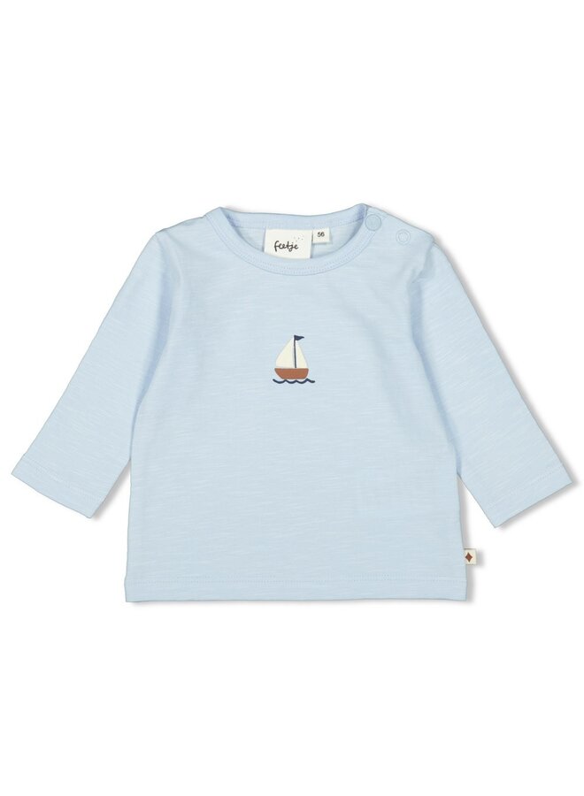 Feetje - Longsleeve - Let's Sail – blauw