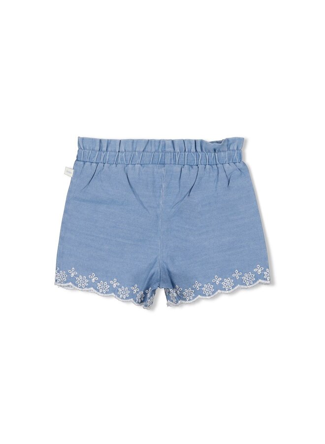 Feetje - Tuniek + short - Summer Denims – licht blauw denim