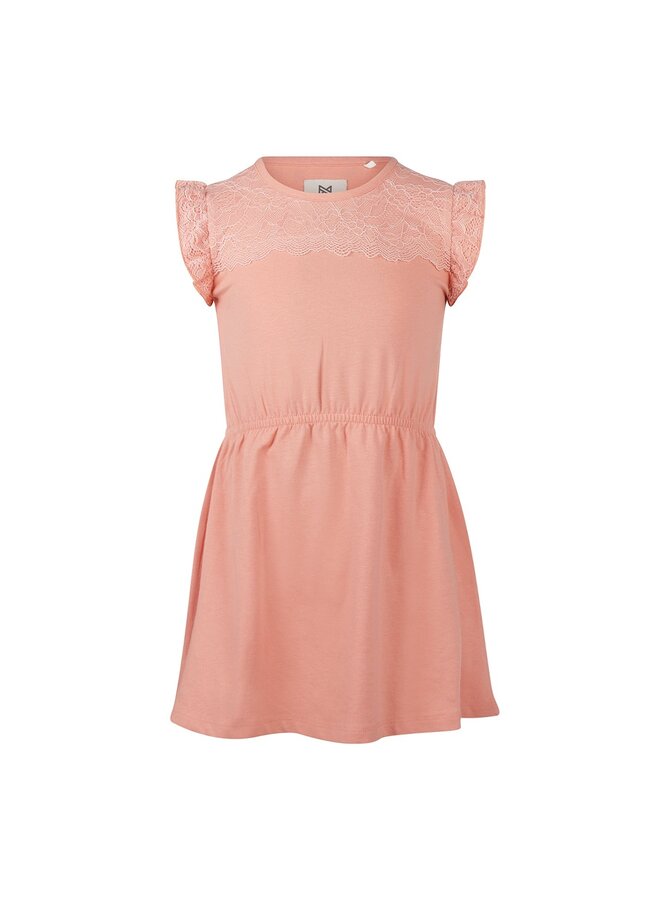 Dress ss – coral pink