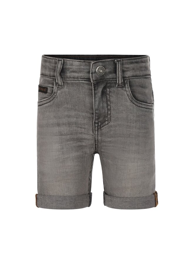Jeans shorts turn-up loose fit – grey jeans