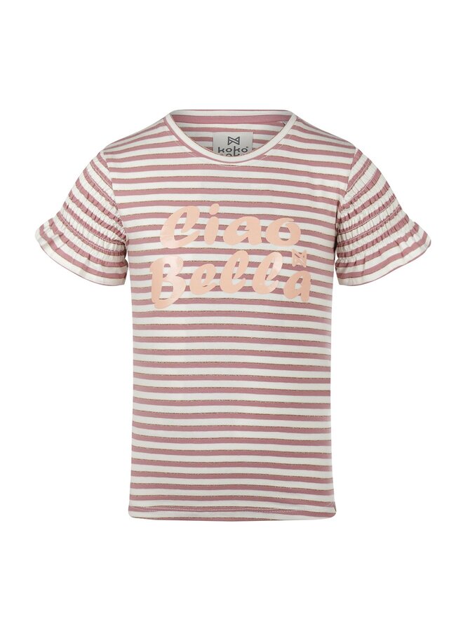 Koko Noko - T-shirt ss – cassis