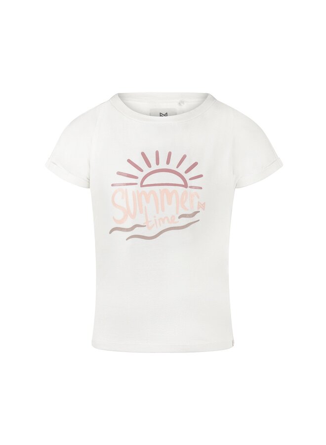 Koko Noko  - T-shirt ss girly – off-white