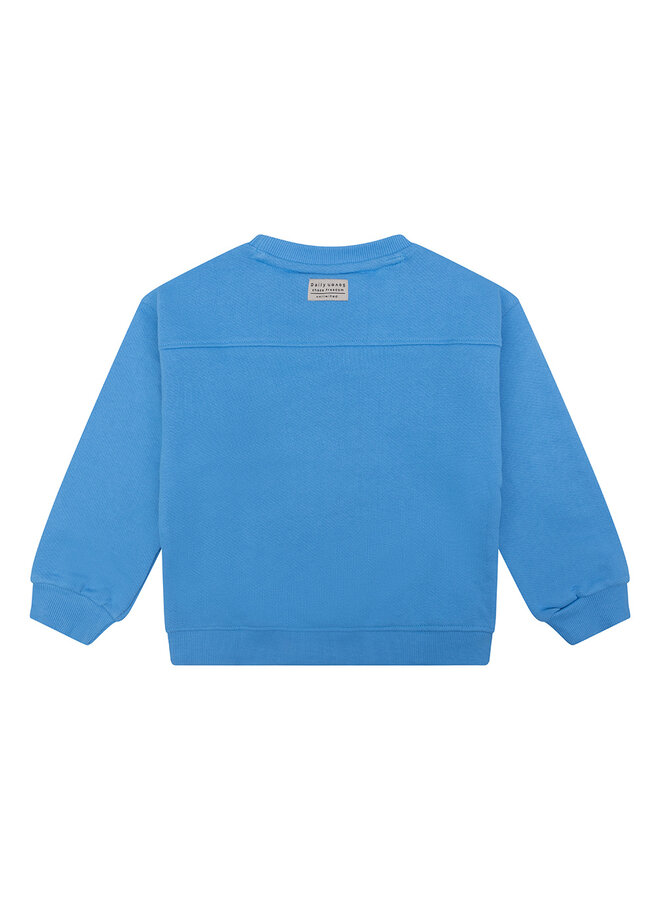 Daily7 - Organic Sweater Oversized - Soft Blue