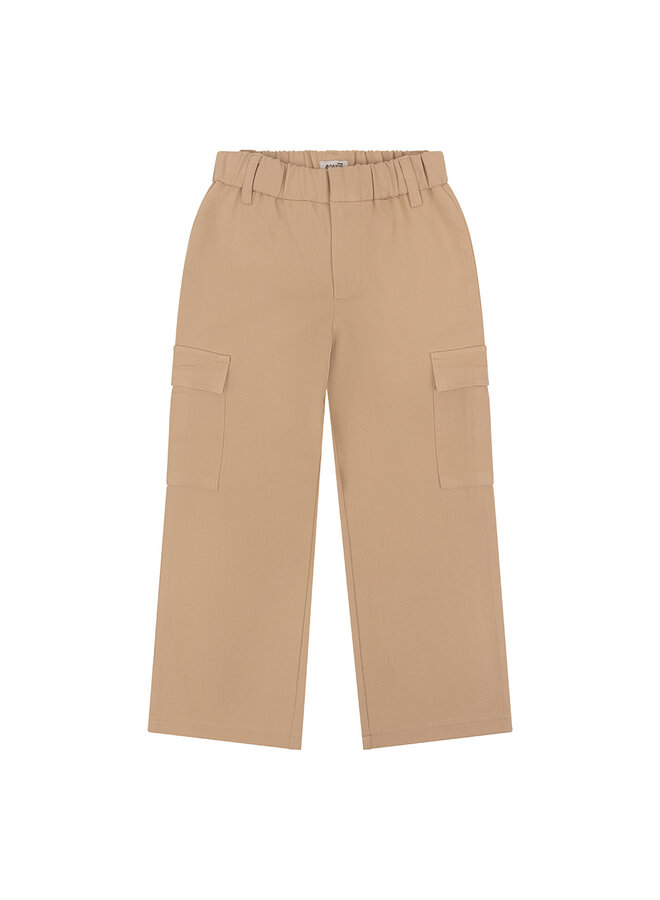 Daily7 - Cargo Twill Pants Wide Fit – Camel Sand