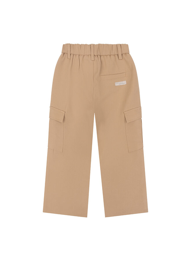 Daily7 - Cargo Twill Pants Wide Fit – Camel Sand