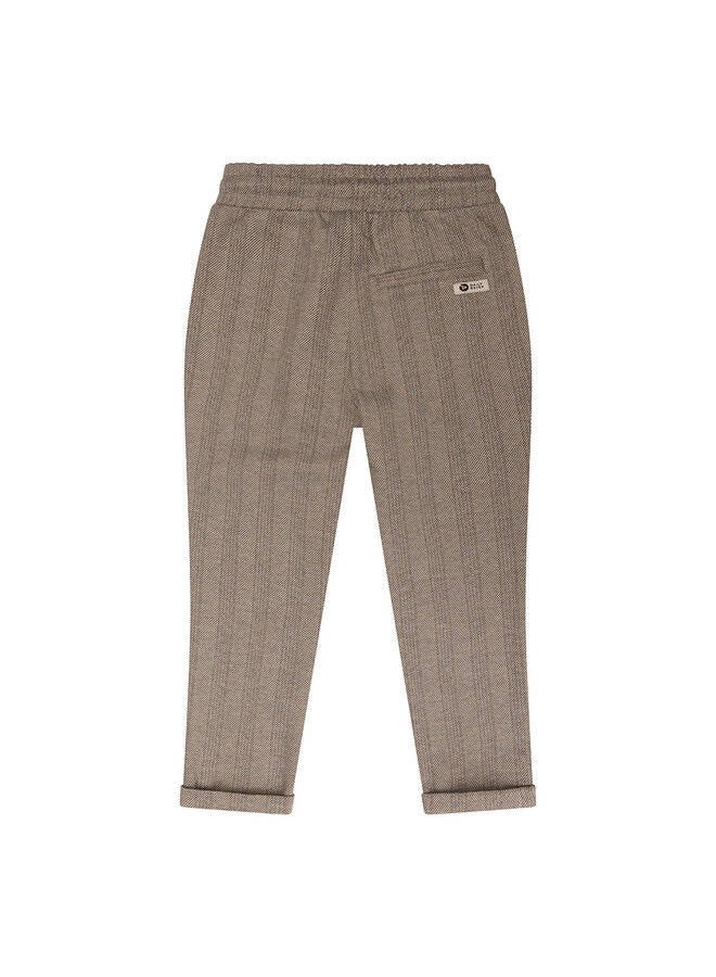 Daily7 - Herringbone Jogpants - Camel sand