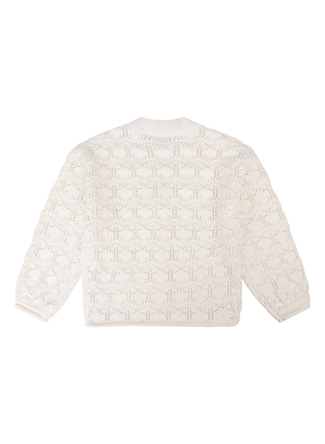 Daily7 - Knitted Cardigan- Off White