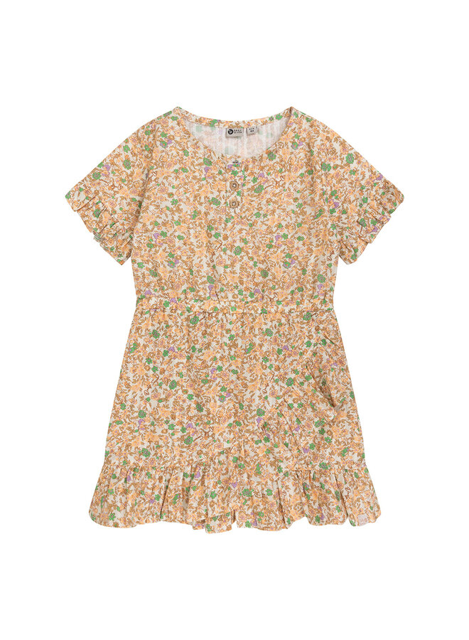 Flower Dress Structure - Dusty Salmon