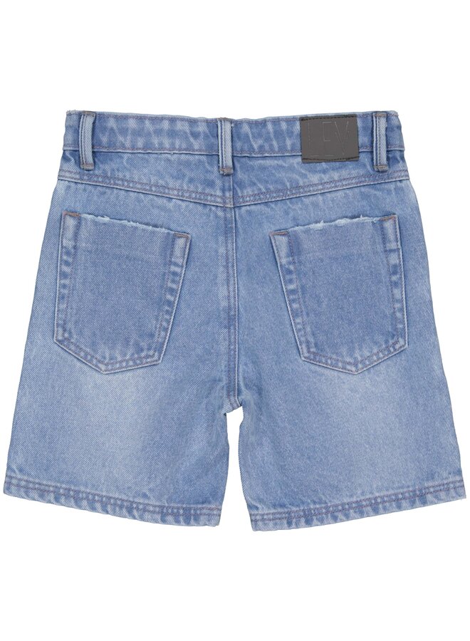 Koos – Boys Jeans Short – Light Blue Denim