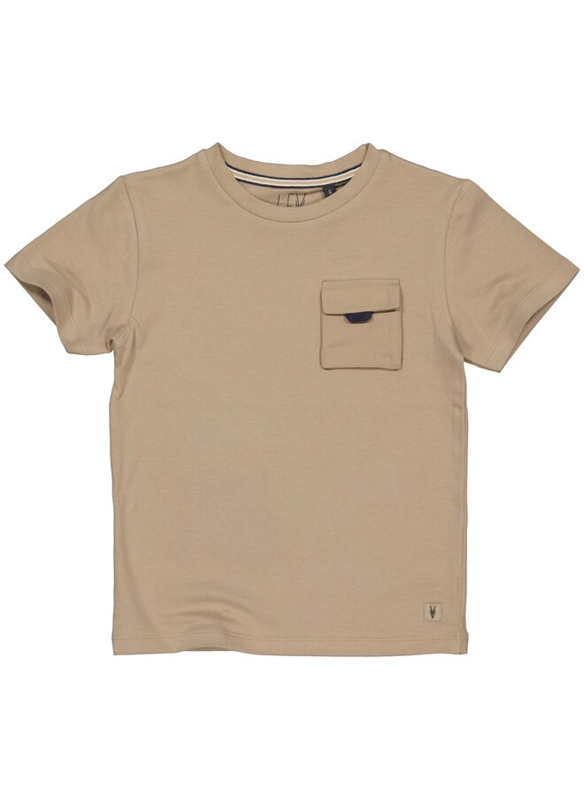 Levv - Mairo – Boys Shortsleeve – Taupe