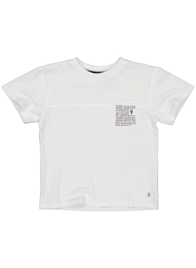 Levv - Manny - Boys Oversized Shortsleeve – White