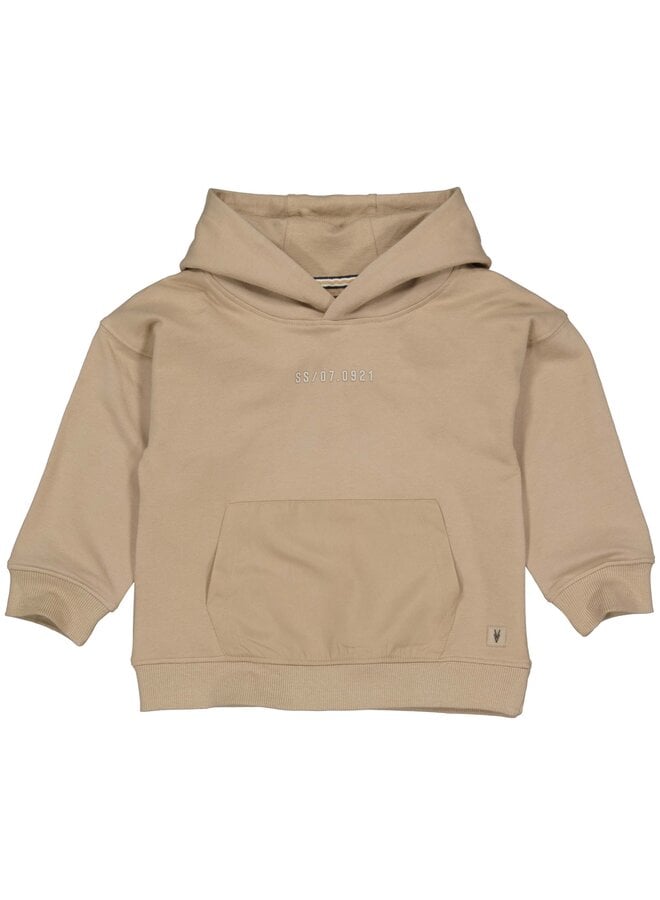 Mick – Boys Hooded Sweater – Taupe