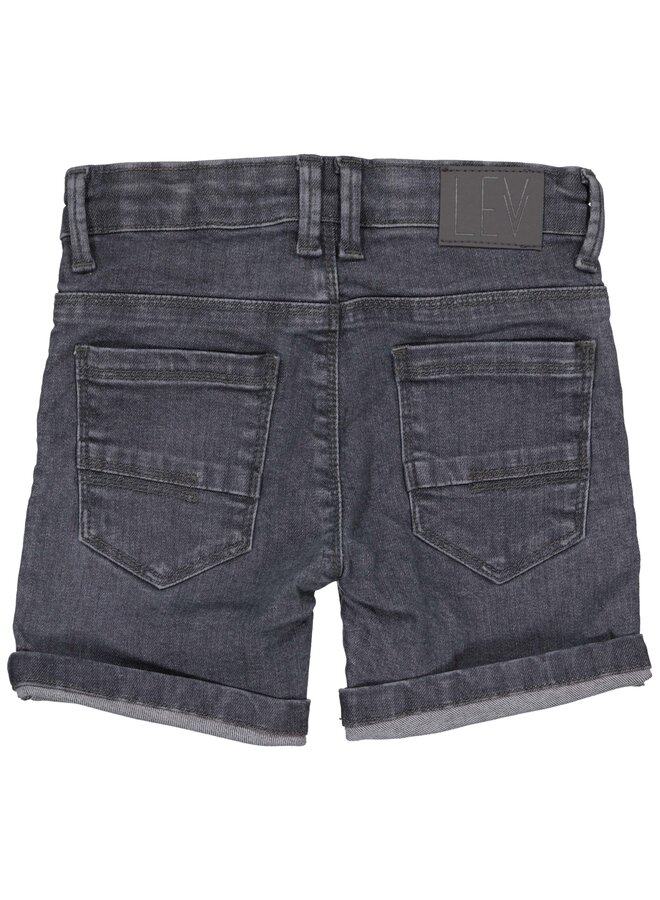 Levv - Minol – Boys Jeans Short – Light Grey Denim