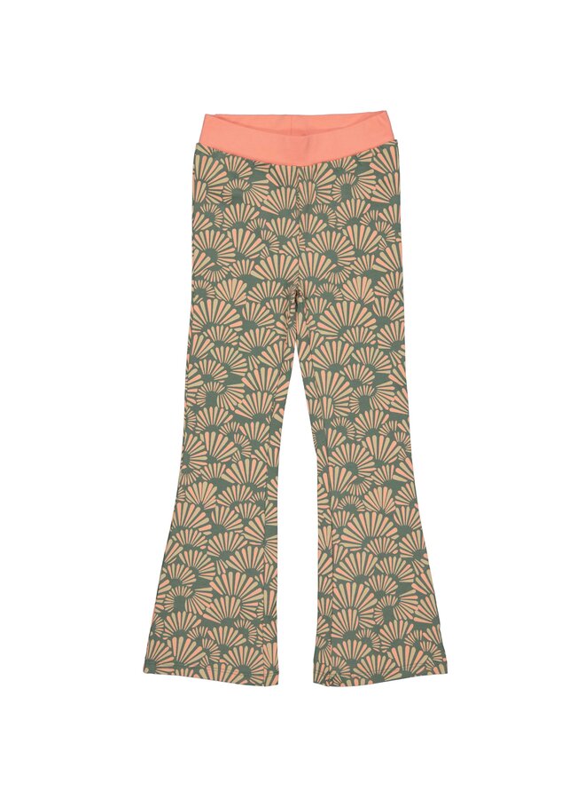 Bliss – Flairpants – AOP Green Graphic