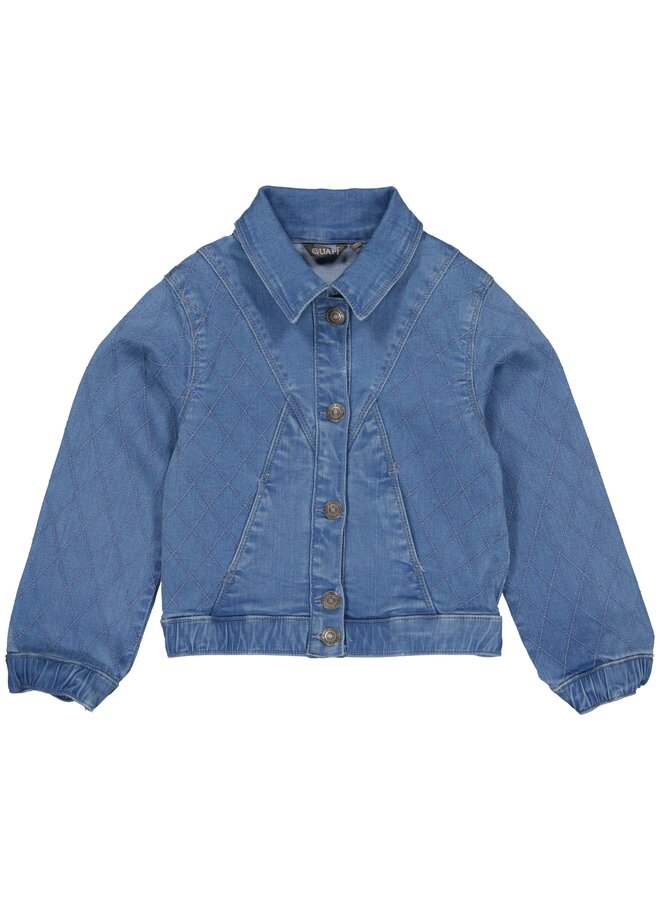 Quapi - Betrijs – Jacket – Blue Denim