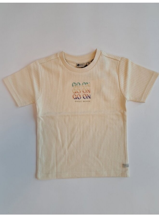 Daily7 - Organic T-shirt Rib Go On – Sandshell