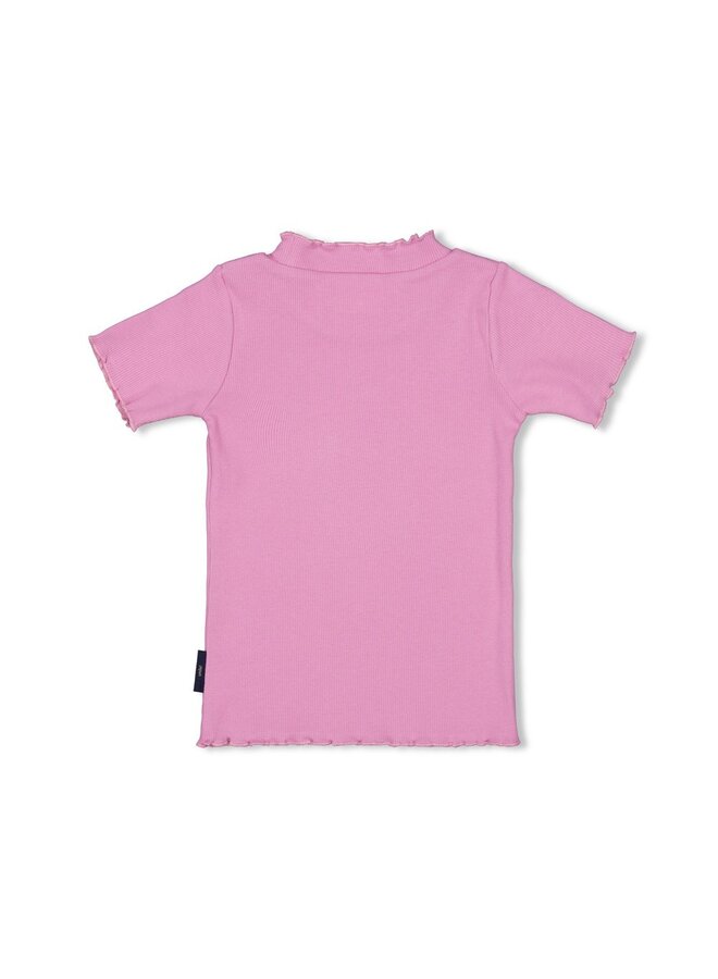 Jubel - T-shirt rib - Dream About Summer – licht roze