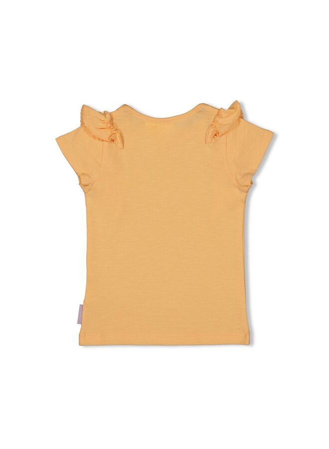 Jubel - T-shirt - Sunny Side Up – abrikoos