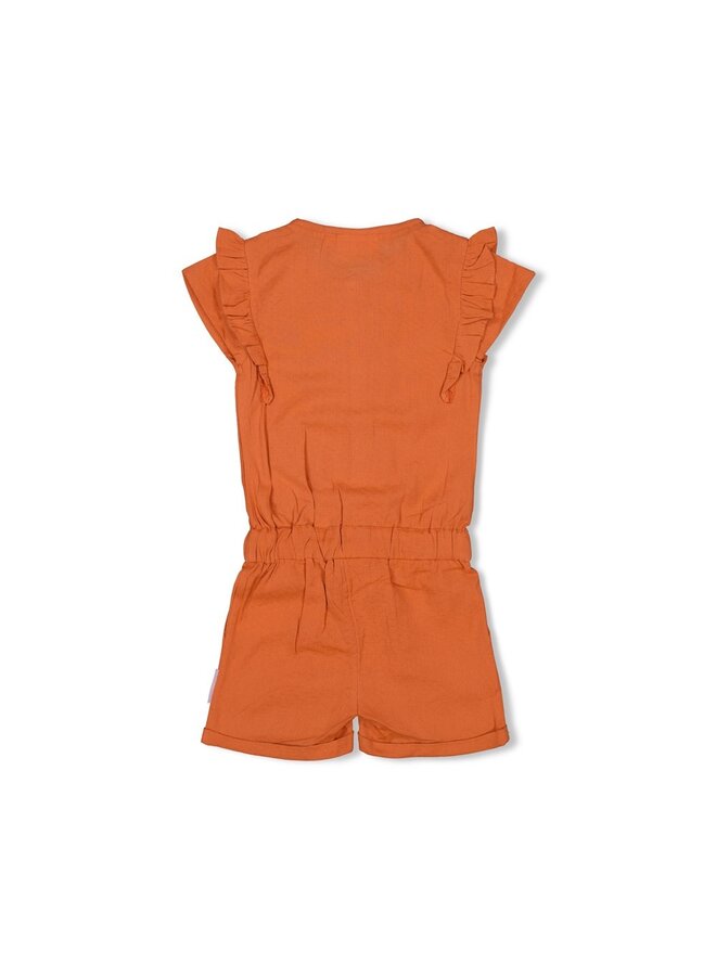 Jubel  - Jumpsuit kort - Sunny Side Up – terracotta