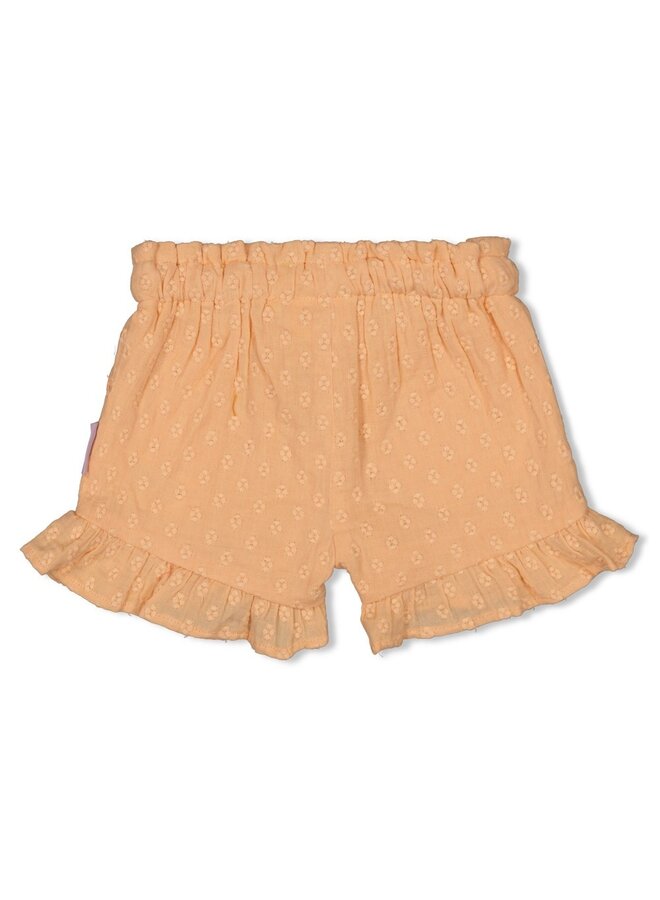 Jubel  - Short ruches - Sunny Side Up – abrikoos