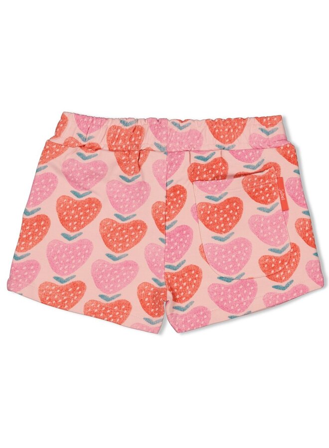 Jubel  - Short AOP - Berry Nice – licht roze