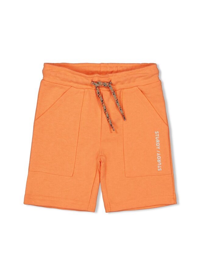 Short – Checkmate – neon oranje