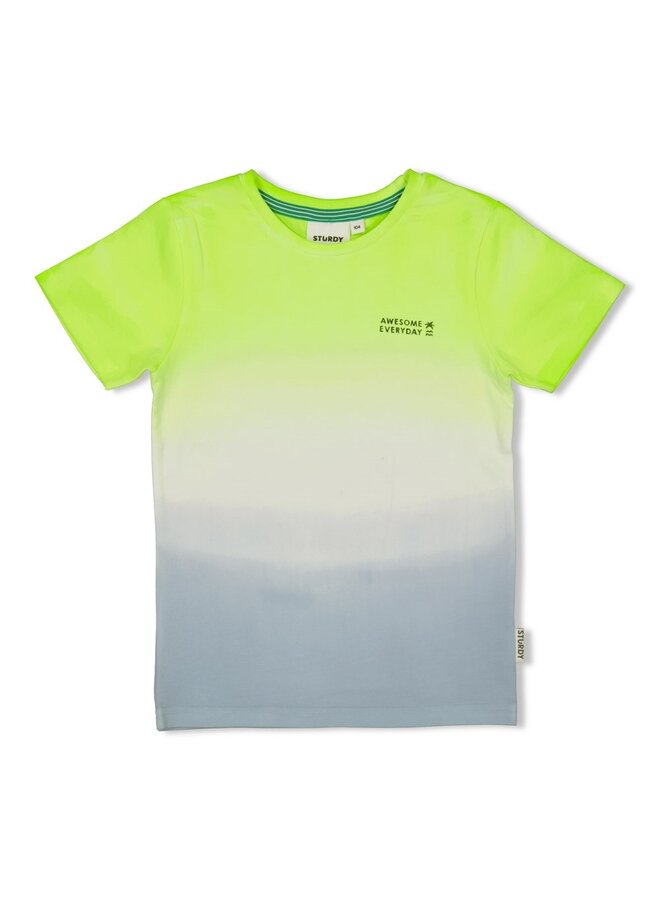 T-shirt Tie Dye - Gone Surfing – lime