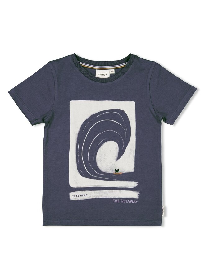 T-shirt - The Getaway – indigo