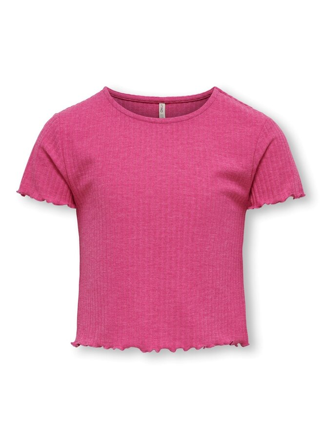 Kids Only  - Nella – O-Neck Top Noos – Raspberry Rose