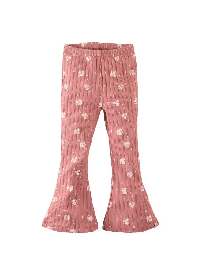 Chavelle - flared pants - Cherry blossom