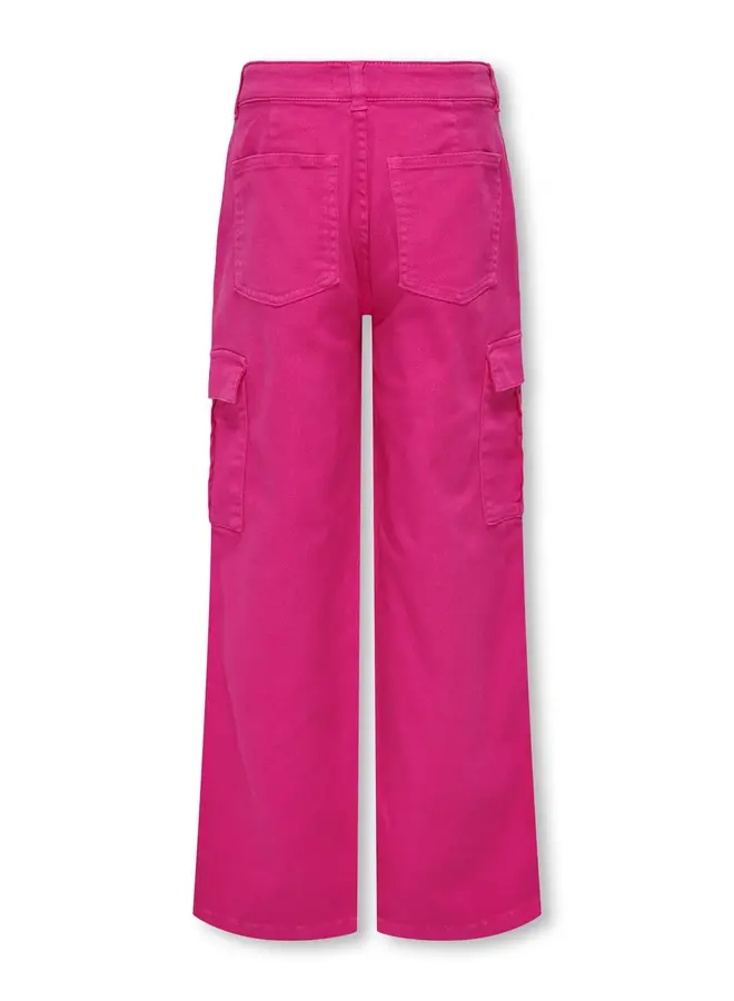 Kids Only - Yarrow-vox Cargo Pant Noos - Raspberry Rose