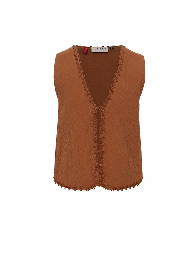 Little gilet – Caramel