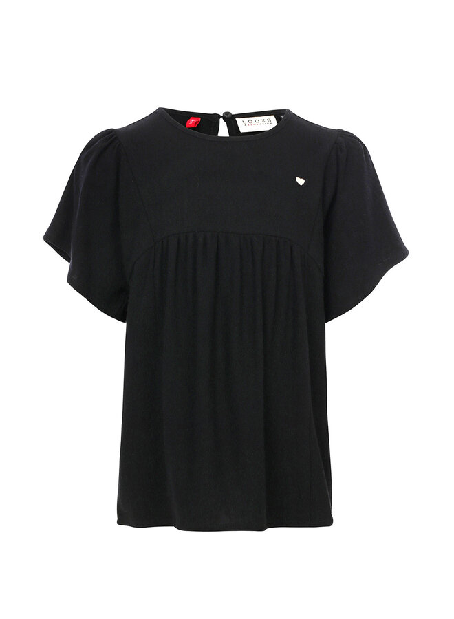 Little top short sleeves – Black