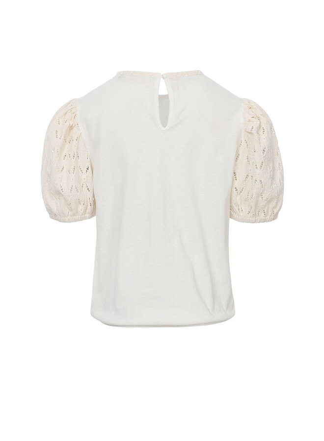 Looxs Little - Little lace top -  Ivory