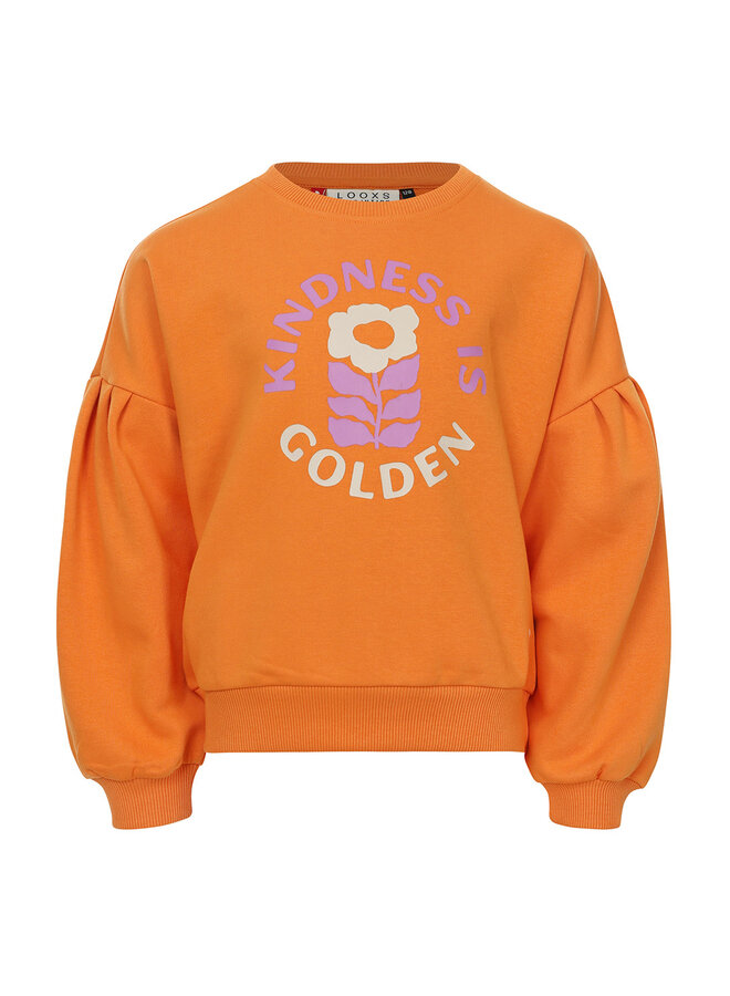 Looxs Little - Little sweater -  Orange