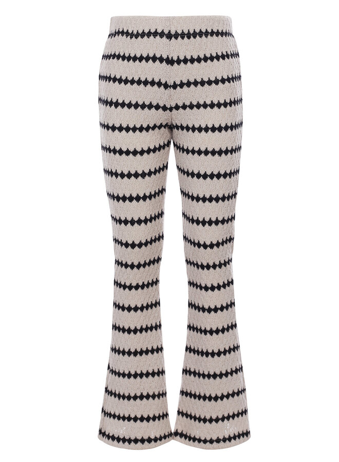 Looxs Little - Little knitted flare pants -  Bisquit