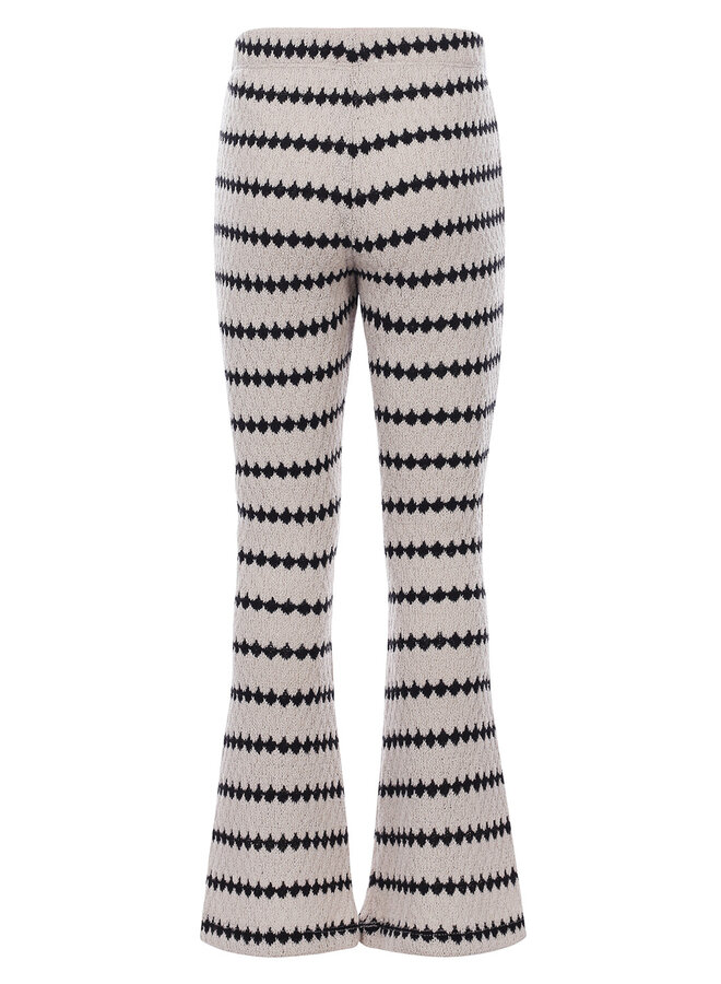Looxs Little - Little knitted flare pants -  Bisquit