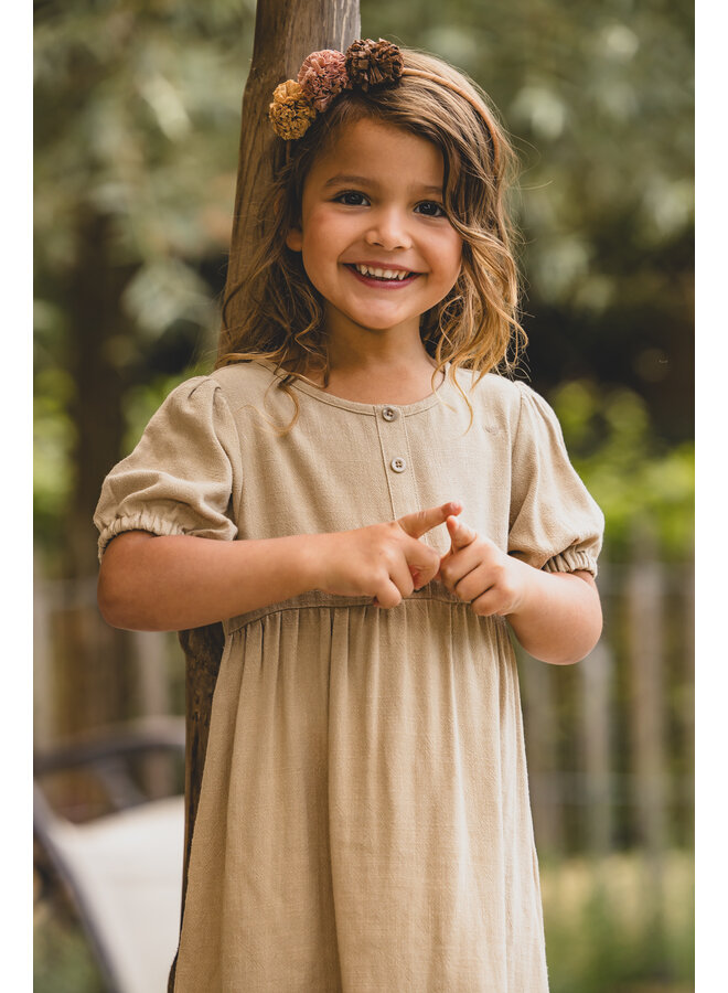 Looxs Little - Little linen dress -  Sage