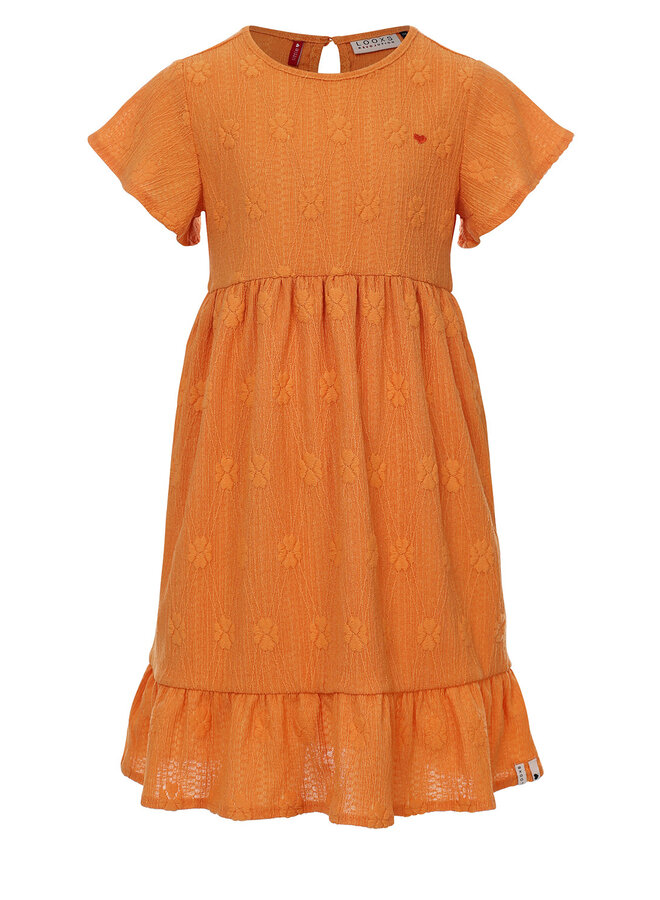 Little lace dress – Orange