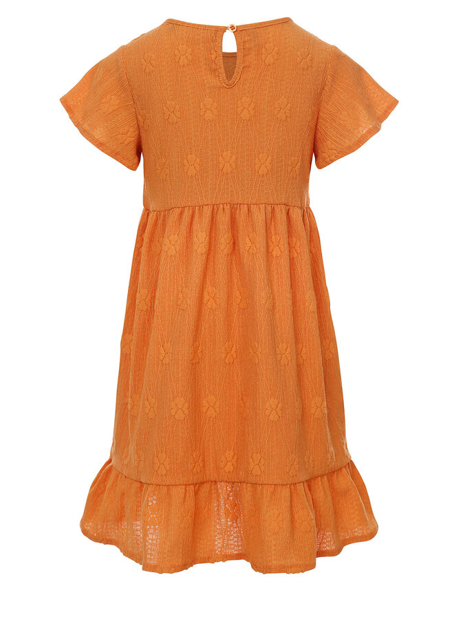 Looxs Little - Little lace dress – Orange