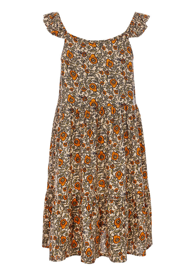 Looxs Little - Little dress- Orange Floral