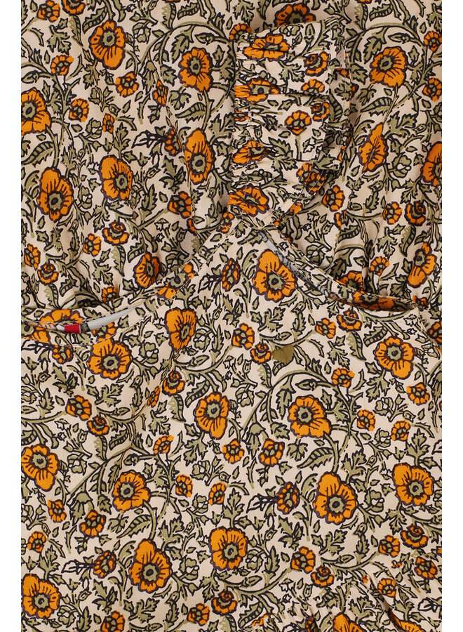 Looxs Little - Little dress- Orange Floral